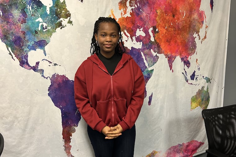 Chidinma Agbara, a Nigerian student who is seeking her MBA at Temple University.