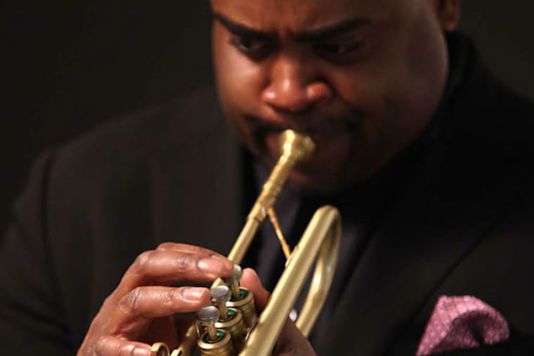 Temple professor Terell Stafford is artistic director of the Philadelphia Jazz Orchestra, which will play Tuesday at the Kimmel with host Bill Cosby.
