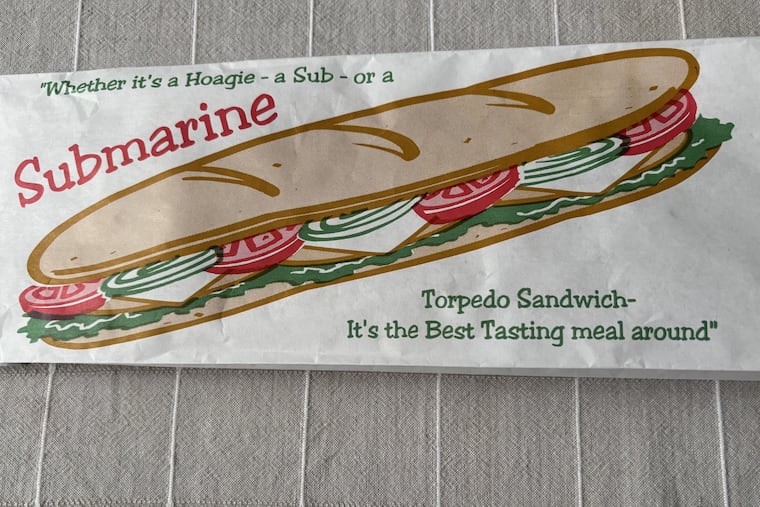 This bag's laissez-faire attitude about what a hoagie is called is unacceptable in the Philadelphia region. I don't make the rules, I've just been schooled in them.
