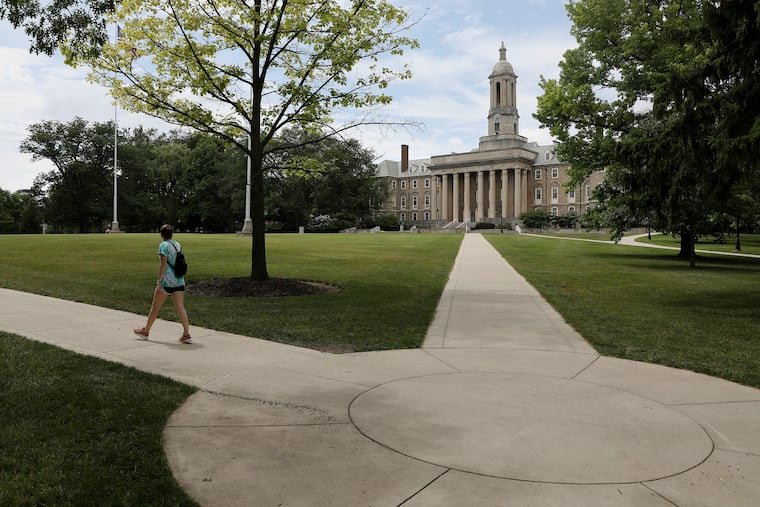 Old Main is pictured on the Penn State University campus in State College, Pa., on Tuesday, June 23, 2020.