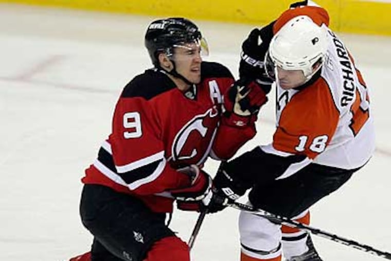 The Flyers and Devils come to Philadelphia with a 1-1 series tie. (Yong Kim / Staff Photographer)