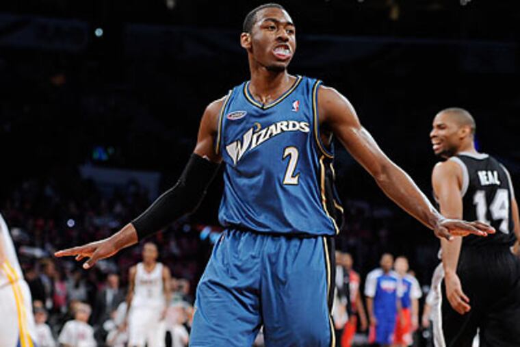 Wizards rookie star John Wall could have benefitted from another year of college basketball at Kentucky, (Mark J. Terrill/AP)