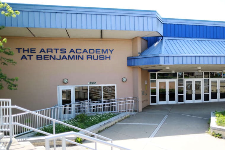 The Arts Academy at Benjamin Rush, a Philadelphia magnet. The Philadelphia School District's deadline for applications to special-admissions and out-of-catchment schools is Oct. 23 at 11:59 p.m.
