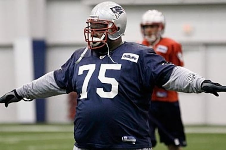 Patriots defensive lineman Vince Wilfork has been dominant in the postseason. (Mark Humphrey/AP)