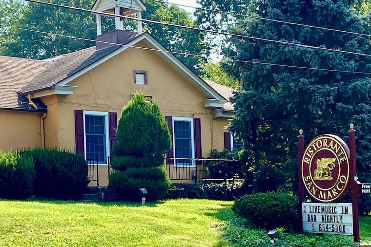The former Ristorante San Marco in Ambler.