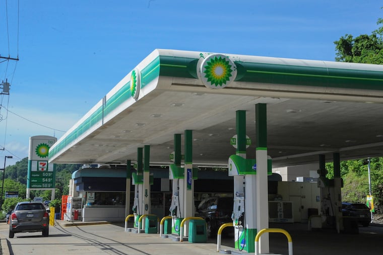 Gas prices were over $5 per gallon at a BP in Pittsburgh in early June. The average price for a gallon in Pennsylvania dropped to $4.665 on July 19, according to AAA.