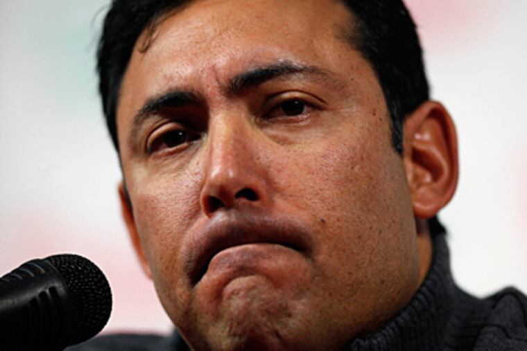 Is Phillies GM Ruben Amaro Jr. ready to make a deal? (AP Phot / Matt Rourke)