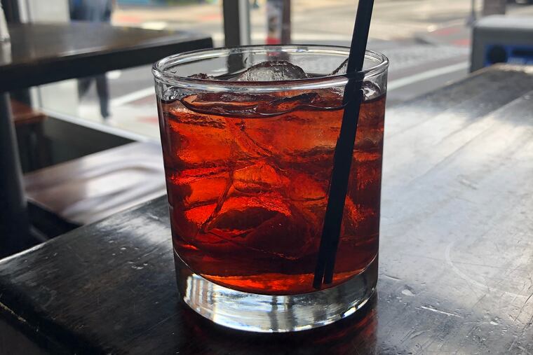 Barrel-aged Negroni at MilkBoy, 401 South St.