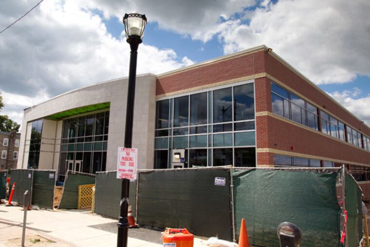 The former Verizon building on Fourth Avenue is becoming Conshohocken’s new borough hall and police station. Conshohocken has owned the building for nearly a decade. (CHARLES FOX/Staff Photographer)
