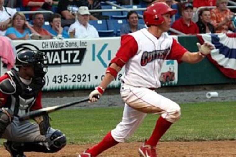 Kelly Dugan hit .324 with four doubles, a triple, two home runs, and 15 RBIs in July. (Photo courtesy of kellydugan.com)