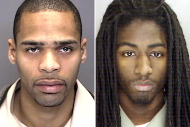 Suspects LaQuanta Chapman (left) and Bryan Byrd.