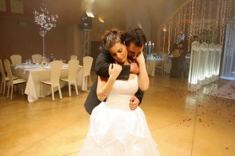 Noa Knoller plays Karen and Gera Sandler is Michael , the newlyweds whose tale is just one of the stories in "Jellyfish," the new movie by Israeli writer Etgar Keret and his partner Shira Geffen.