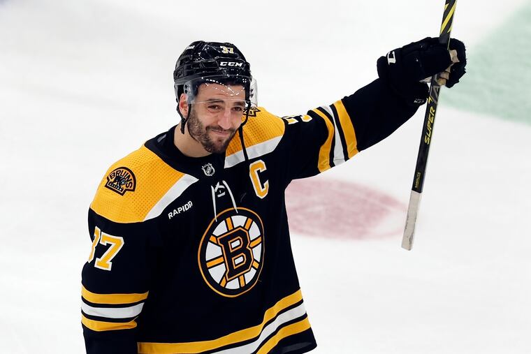 Patrice Bergeron is retiring after 19 seasons with the Bruins.