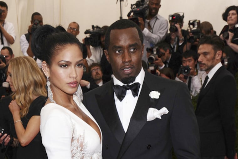 Cassie Ventura, left, and Sean "Diddy" Combs in 2015.