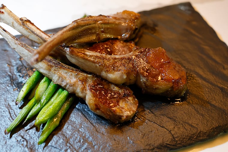 Lamb chops, as served at Savú, 208 S. 13th St.