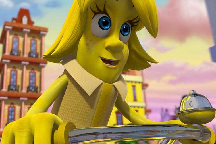 "Yellow” as voiced by Christina Ricci in "The Hero of Color City", a Magnolia Pictures release.