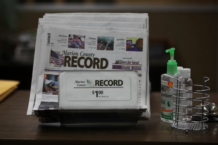 Eric Meyer, editor and publisher of the Marion County Record, said the newspaper will publish its regular weekly issue on Wednesday, despite a raid by local law enforcement officers and the seizure of computers and cell phones.
