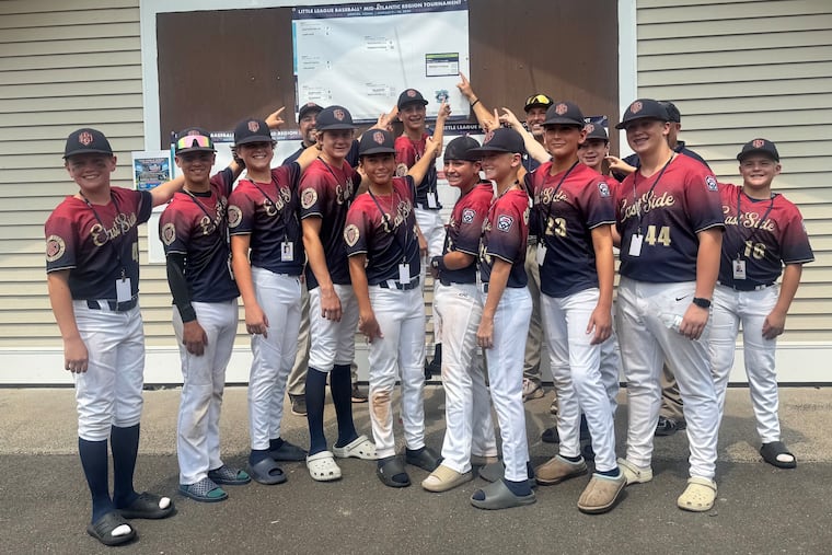 The kids from East Side Little League in West Chester are one win from Williamsport.