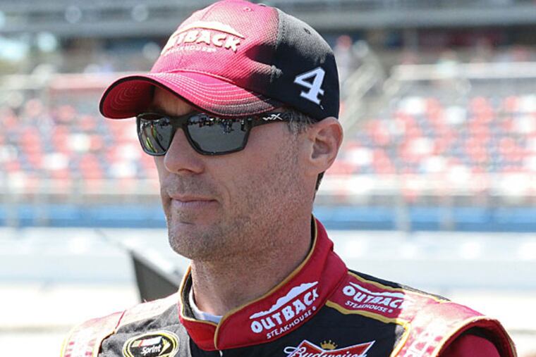 Sprint Cup Series driver Kevin Harvick (4) during practice for the Geico 500 at Talladega Superspeedway. (Marvin Gentry/USA Today)