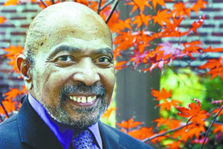 Local ad legend George Beach, behind his Center City agency. "My nemeses have been my successes," he said.