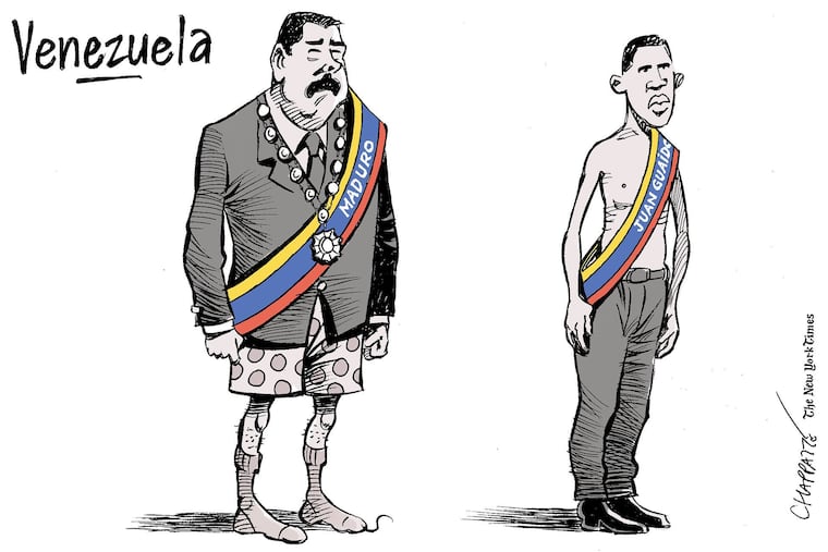 Two presidents in Venezuela