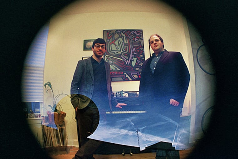 Archer Spade (l-r): Nick Millevoi, Dan Blacksberg. Archer Spade will present its first annual Spectrum Festival this weekend (July 25-26), featuring a range of experimental and improvisational musicians.
(Credit: Katie Rey)