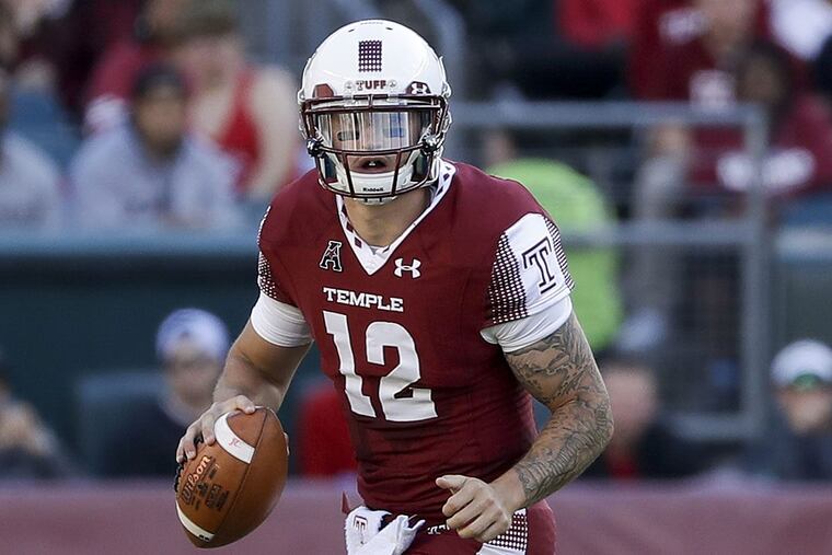 Temple quarterback Logan Marchi.