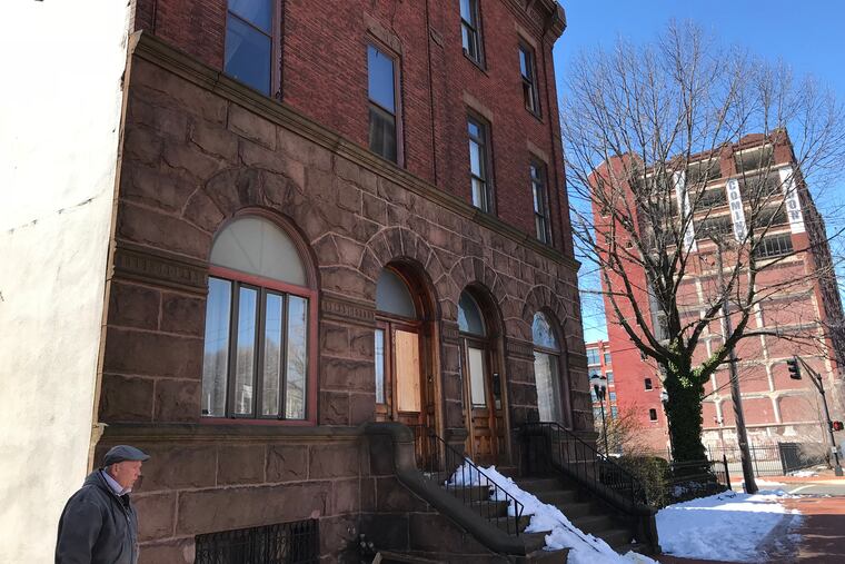 The scene of a deadly fire at North Second and Cooper Streets in Camden on March 23, 2018
