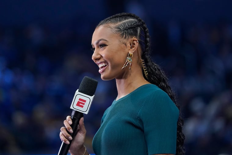 ESPN's Malika Andrews will host the network's coverage of the NBA draft lottery beginning at 8 p.m.