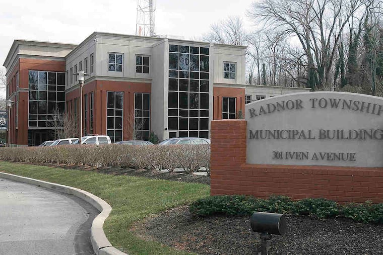 Radnor Township's municipal building.