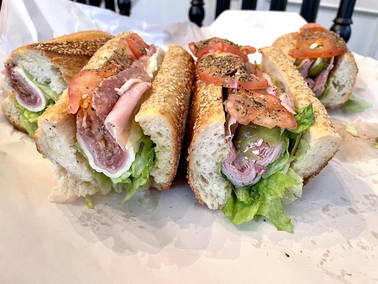 If you're headed to the PGA Championship, Inquirer food critic Craig LaBan suggests the signature hoagies at Newtown Square deli, A Cut Above. 