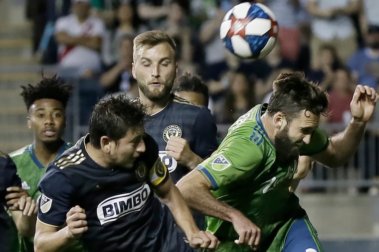 The Union took 20 shots to Seattle’s 6, and out-passed the Sounders by a whopping 550-222 margin.