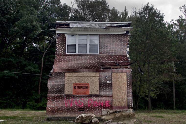 Property at 15 Saul Pl., Mount Holly Gardens, September 26, 2011. (David M Warren / Staff Photographer)