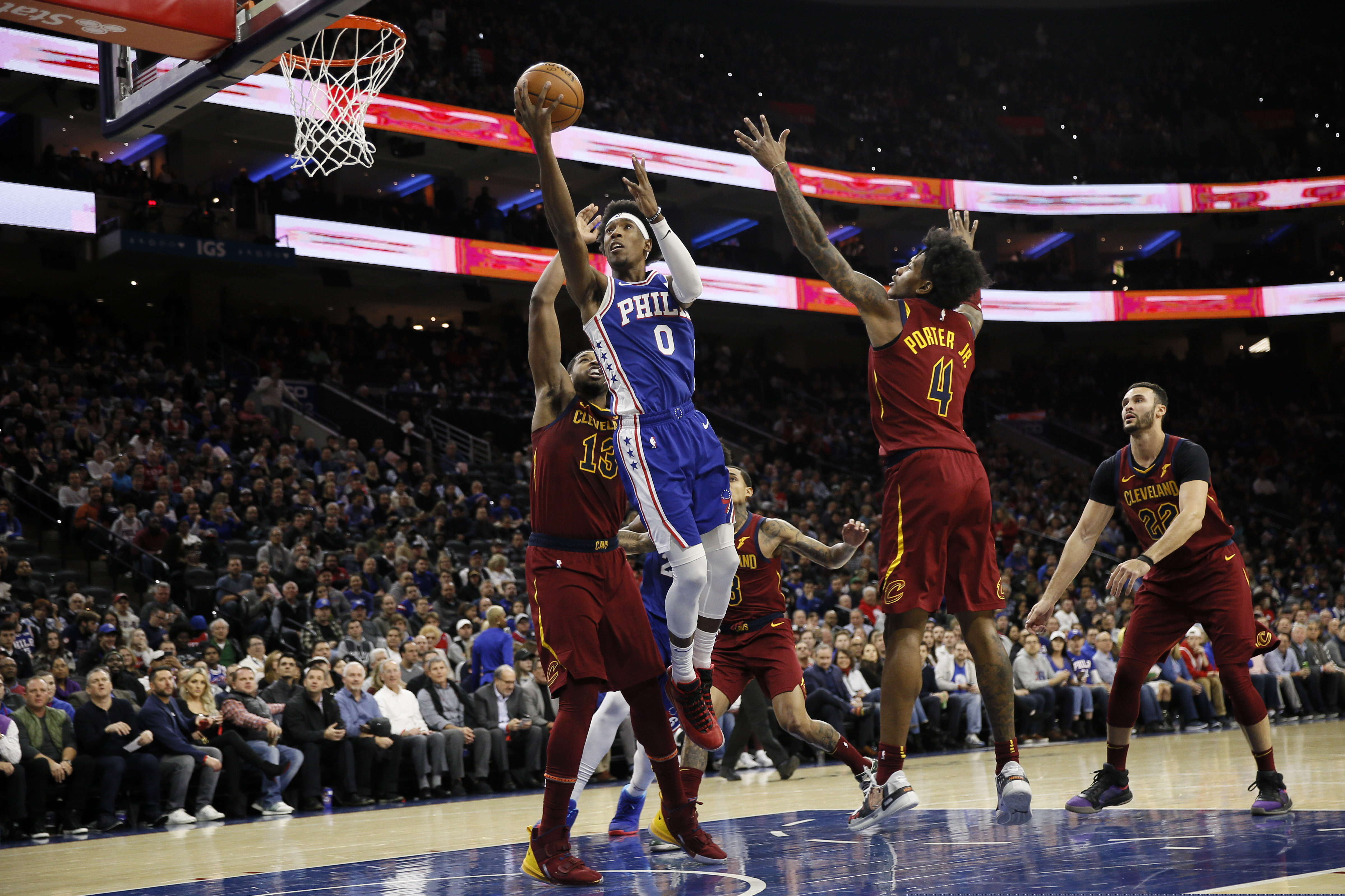 Sixers shooting guard Josh Richardson made a return to his hometown ahead of Friday night's game in Oklahoma City.