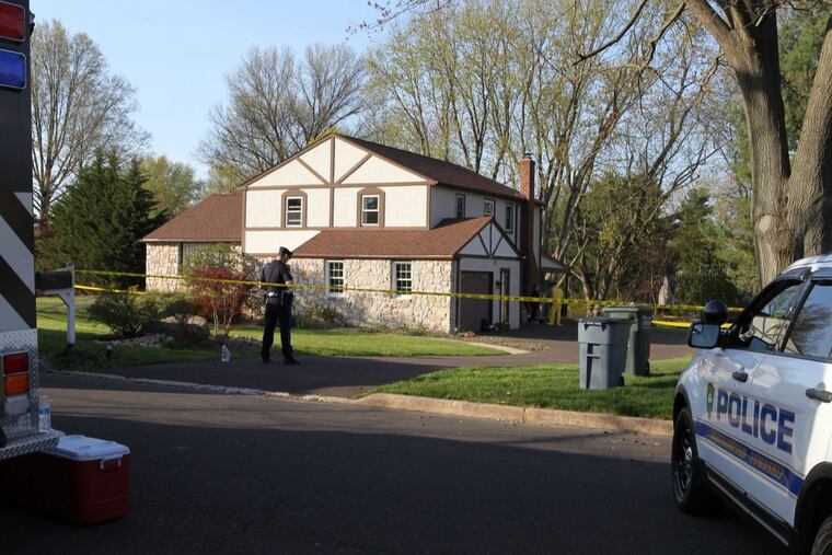 Location of a double homicide on the unit block of Kitty Knight Drive in Northampton Township, Bucks County.