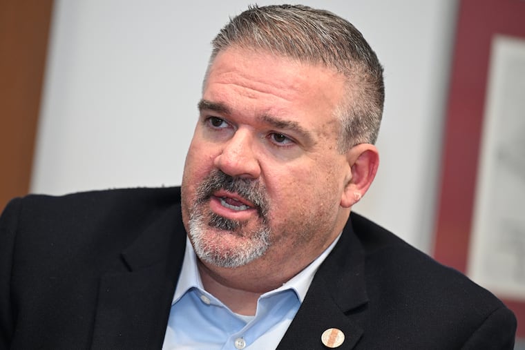 SEPTA General Manager Scott Sauer discusses tentative labor agreement with TWU Local 234 on Monday.