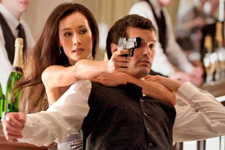 Maggie Q - nee Quigley - stars in "Nikita," performing all her own stunts. The show borrows many of its elements but still is fun.