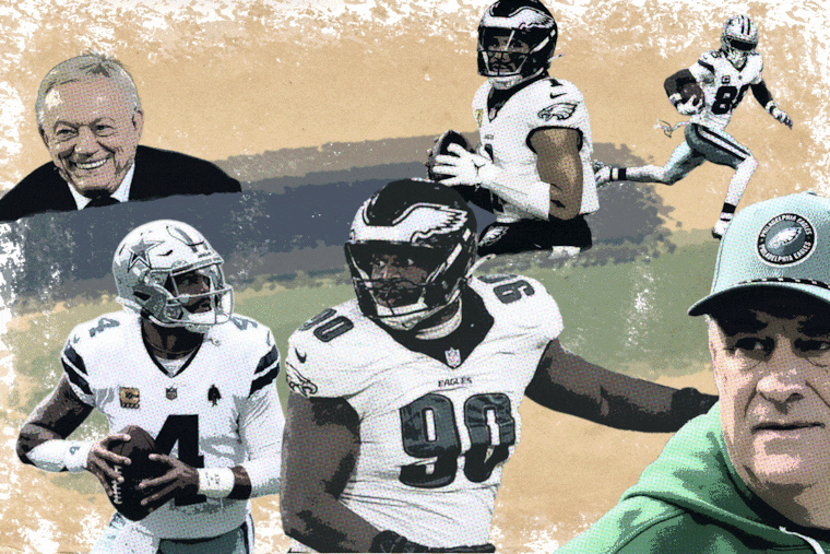 The Eagles will visit the Cowboys on Sunday after beating them, 24-20, back in Week 1.