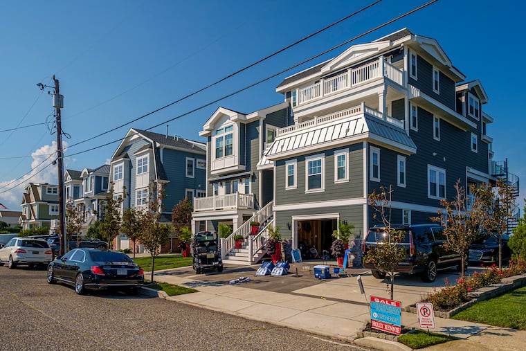 Home for sale on 20th Street on the bayside in Avalon, N.J.