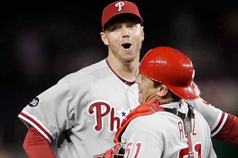 Roy Hallday pitched a complete game in the Phillies' 8-0 win over the Washington Nationals. (Yong Kim/Staff Photographer)