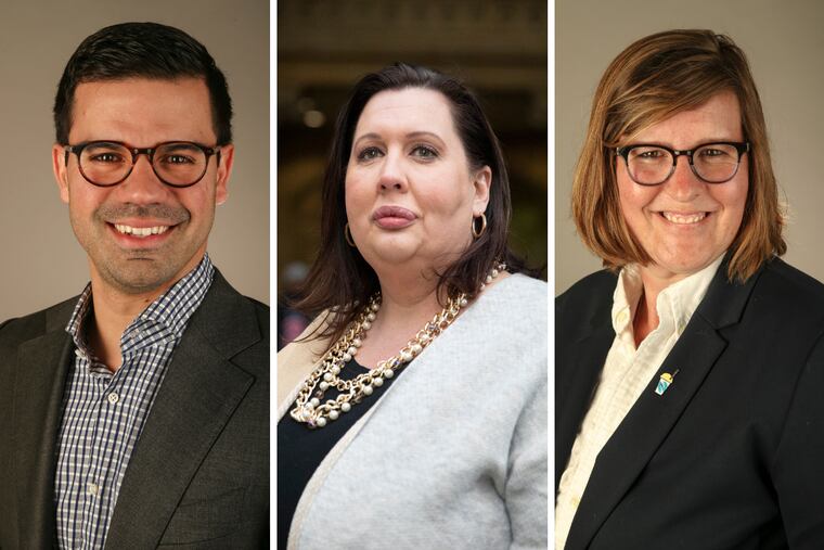 City Council primary candidates Adrian Rivera-Reyes, Deja Lynn Alvarez, and Lauren Vidas are all openly LGBTQ.