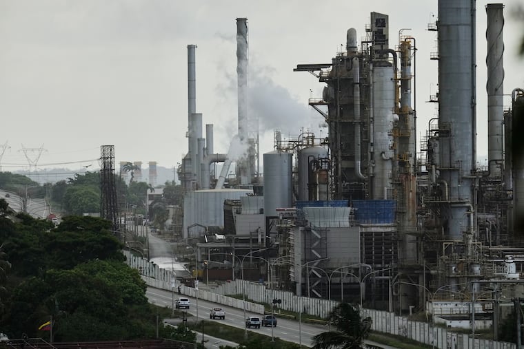 The El Palito refinery in Puerto Cabello, Venezuela, is part of the nation's oil industry.