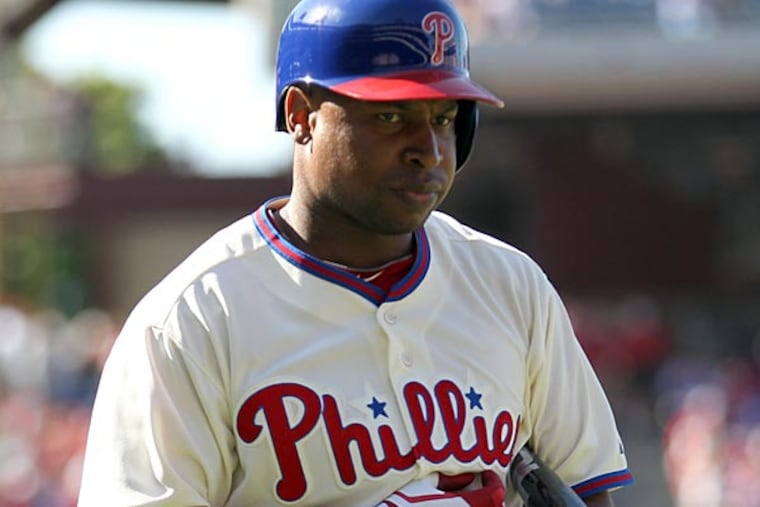 Phillies right fielder Delmon Young. (Yong Kim/Staff Photographer)