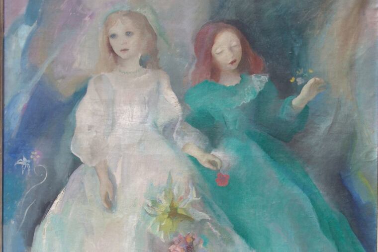 Detail from Henriette Wyeth’s “Two Children,” (1930-32). Oil on canvas.