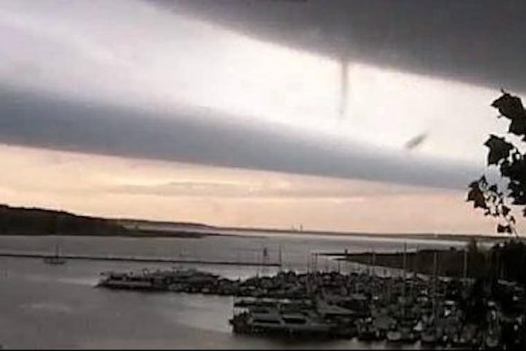 File Photo: undular bore-cloud formation; rare around here.