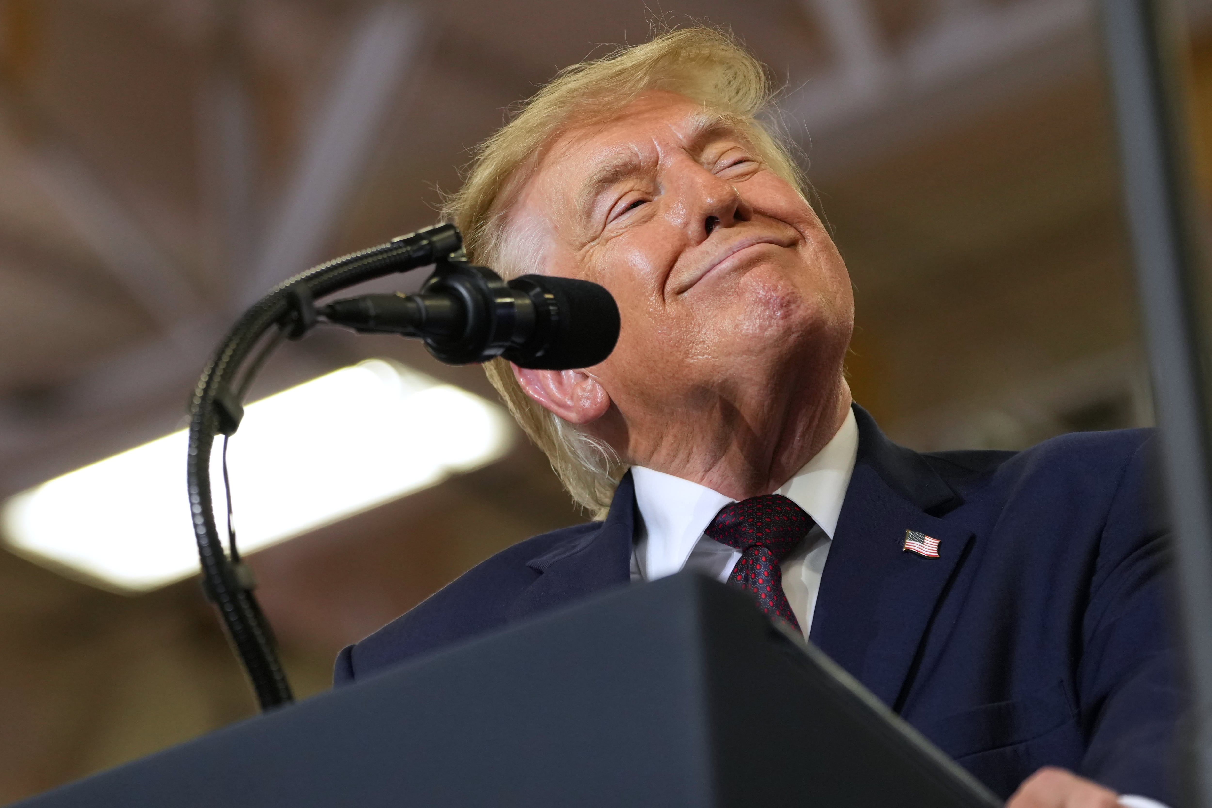 The Latest: Trump brings another last-minute rally boost to Darline Graham for US Senate seat