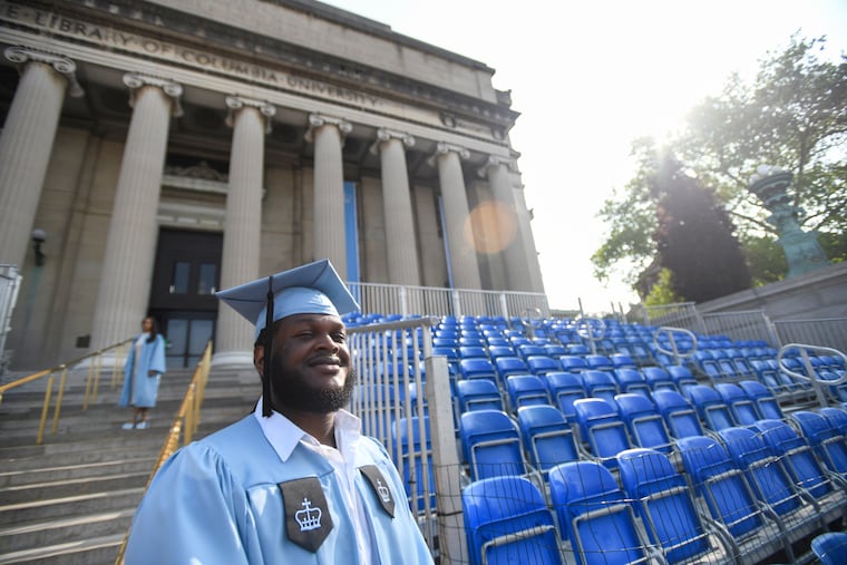 Clive Thompson Jr. will graduate Monday. When his parents spent two year in sanctuary in Philadelphia churches to block deportation, Thompson worked at a meatball factory so his family would not lose their home in South Jersey.