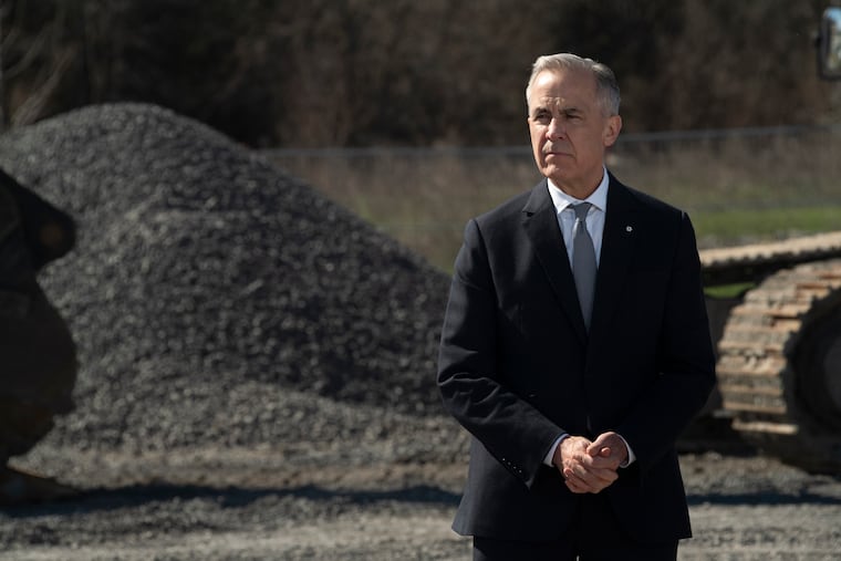 FILE — Prime Minister Mark Carney of Canada at a housing announcement in suburban Ottawa, on Thursday, April 23, 2026.