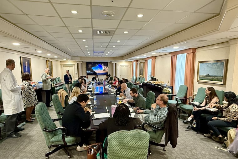 A group of 26 family medicine residents have moved from Crozer Health to the University of Pennsylvania Health System after Crozer's shutdown. The participated in new-employee orientation at Penn's Chester County Hospital Wednesday.