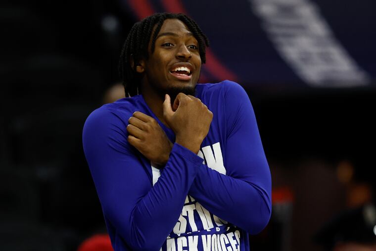 Sixers guard Tyrese Maxey will partake in All-Star Weekend's skill competition against a host of young NBA stars.